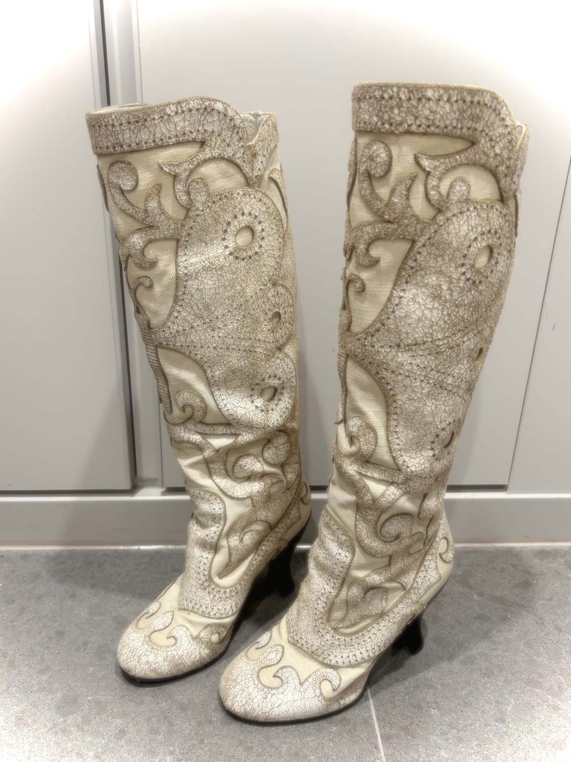 빈티지 안나수이 나비 롱부츠 히메갸루 르네상스 페어리 y2k 리즈리사 상품이미지4