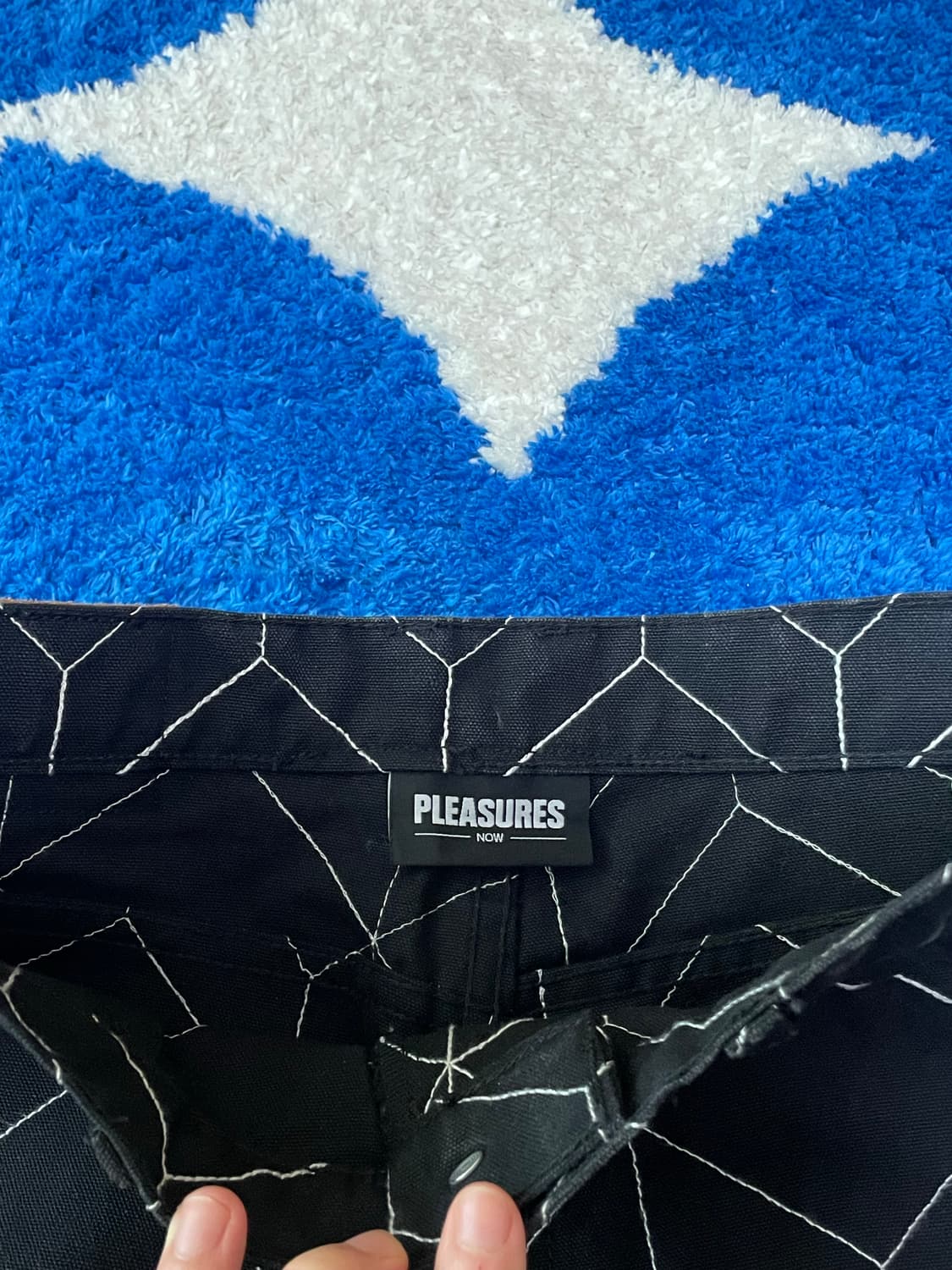 PLEASURES 플레져스 보컬 큐브 패턴 팬츠 (32) 상품이미지3