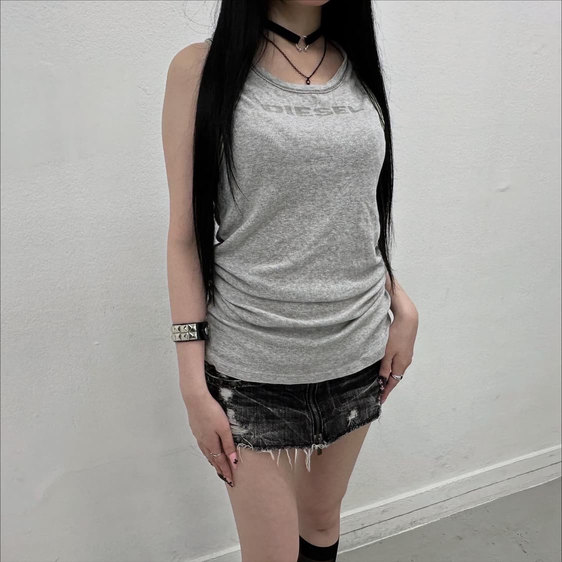Diesel grey sleeveless 상품이미지2