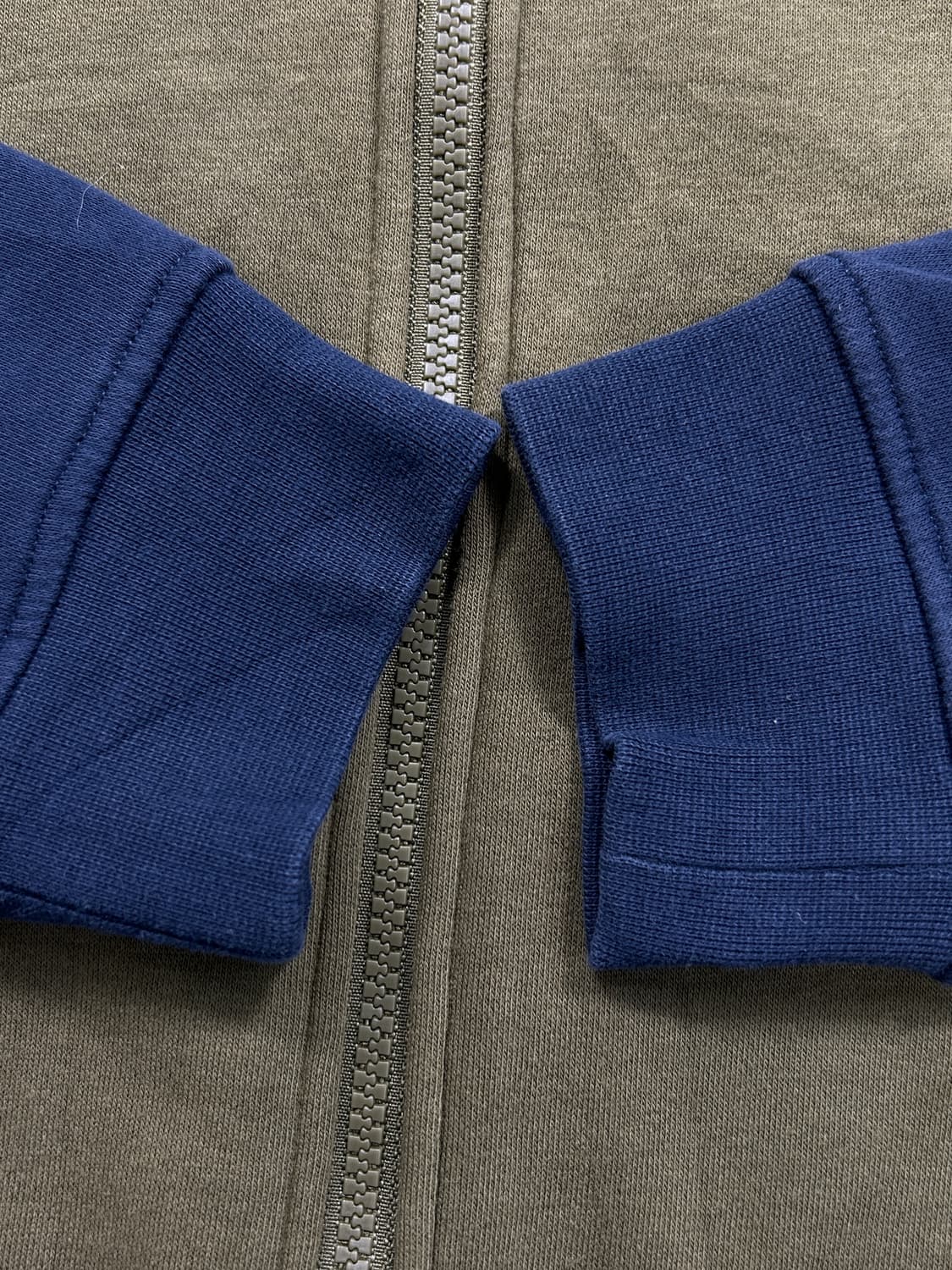 나이키 네이비 카키 배색 자켓 져지 M  상품이미지6