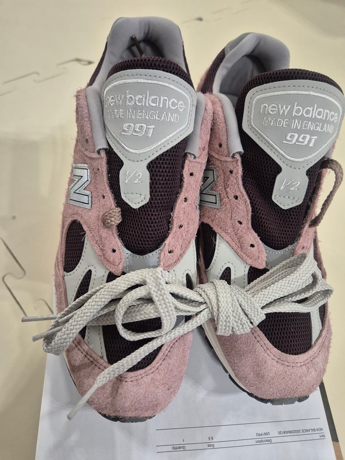 뉴발란스 991v2 grape sorbet 그레이프 소르베  상품이미지2