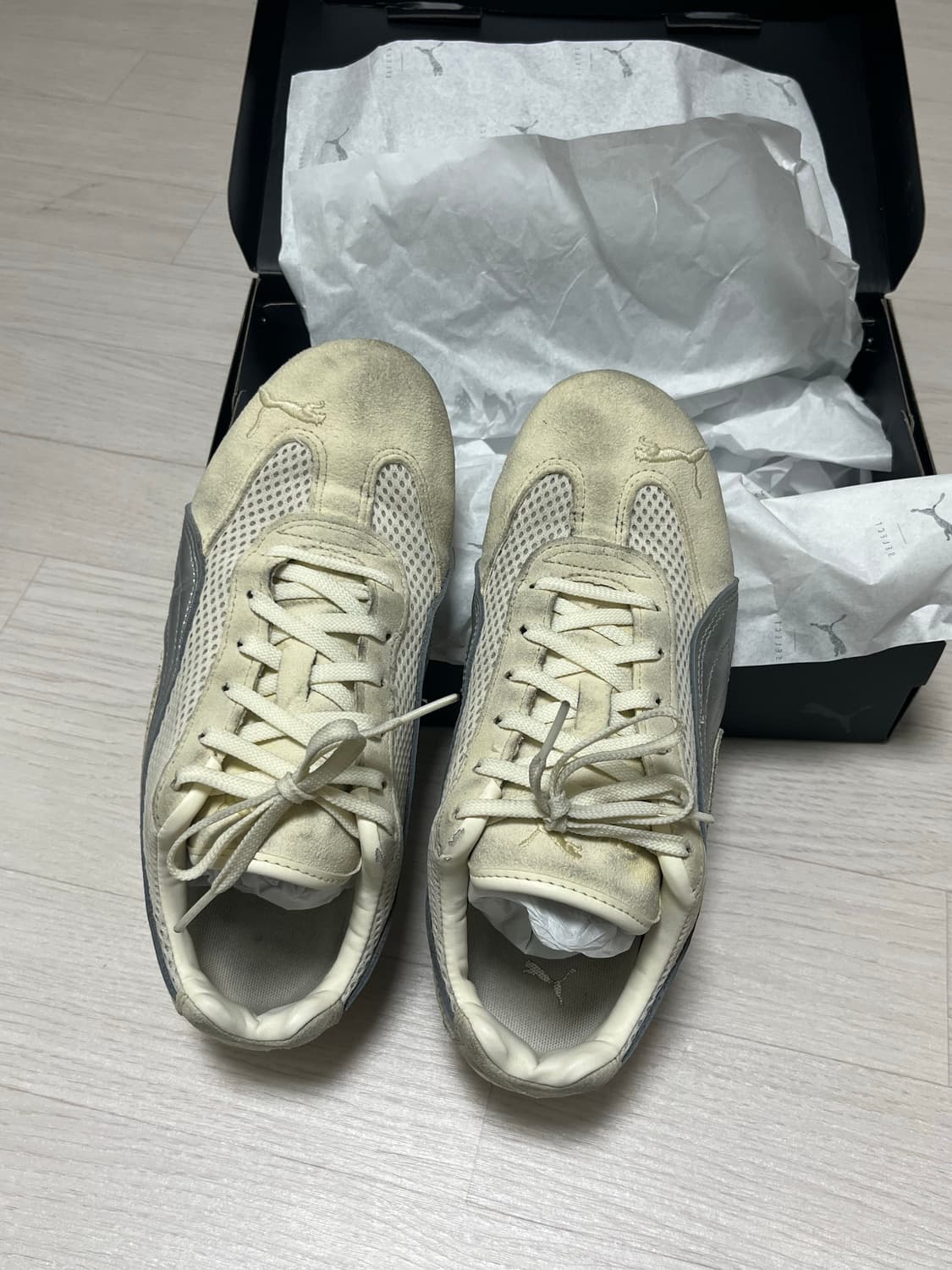 푸마 스피드캣 프리미엄 아이보리 245 상품이미지5