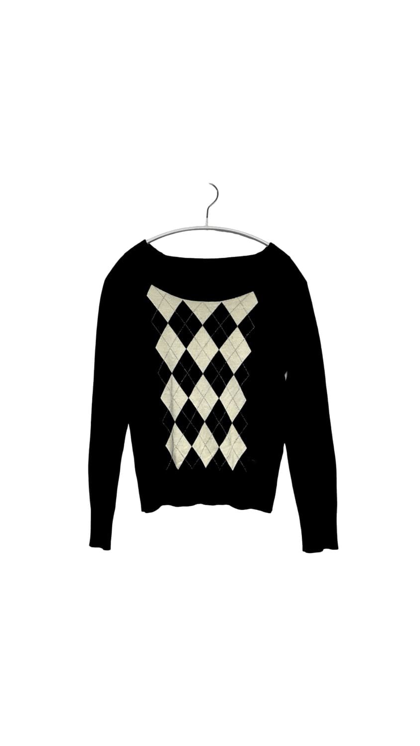 버버리 아가일 니트 상품이미지1