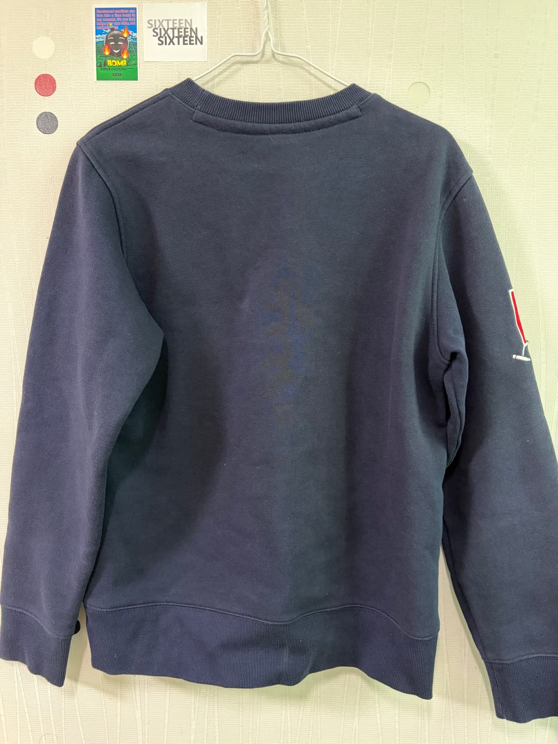 US 폴로 네이비 맨투맨 티셔츠 상품이미지2