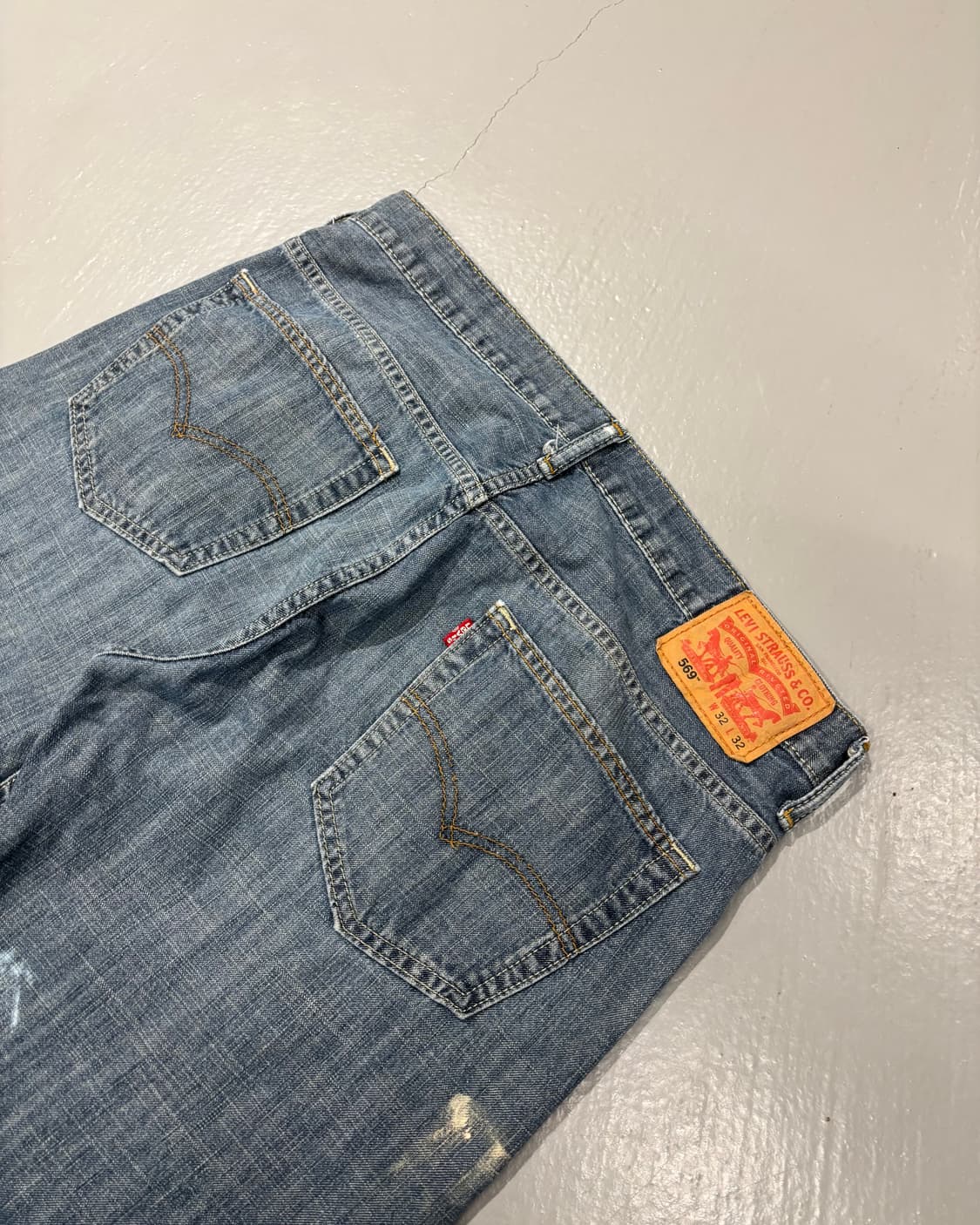 00‘s 리바이스 569 데님 팬츠 상품이미지7