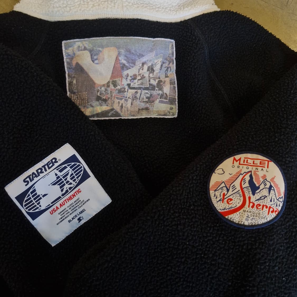 스타터 플리스 아노락 집업 M 상품이미지6