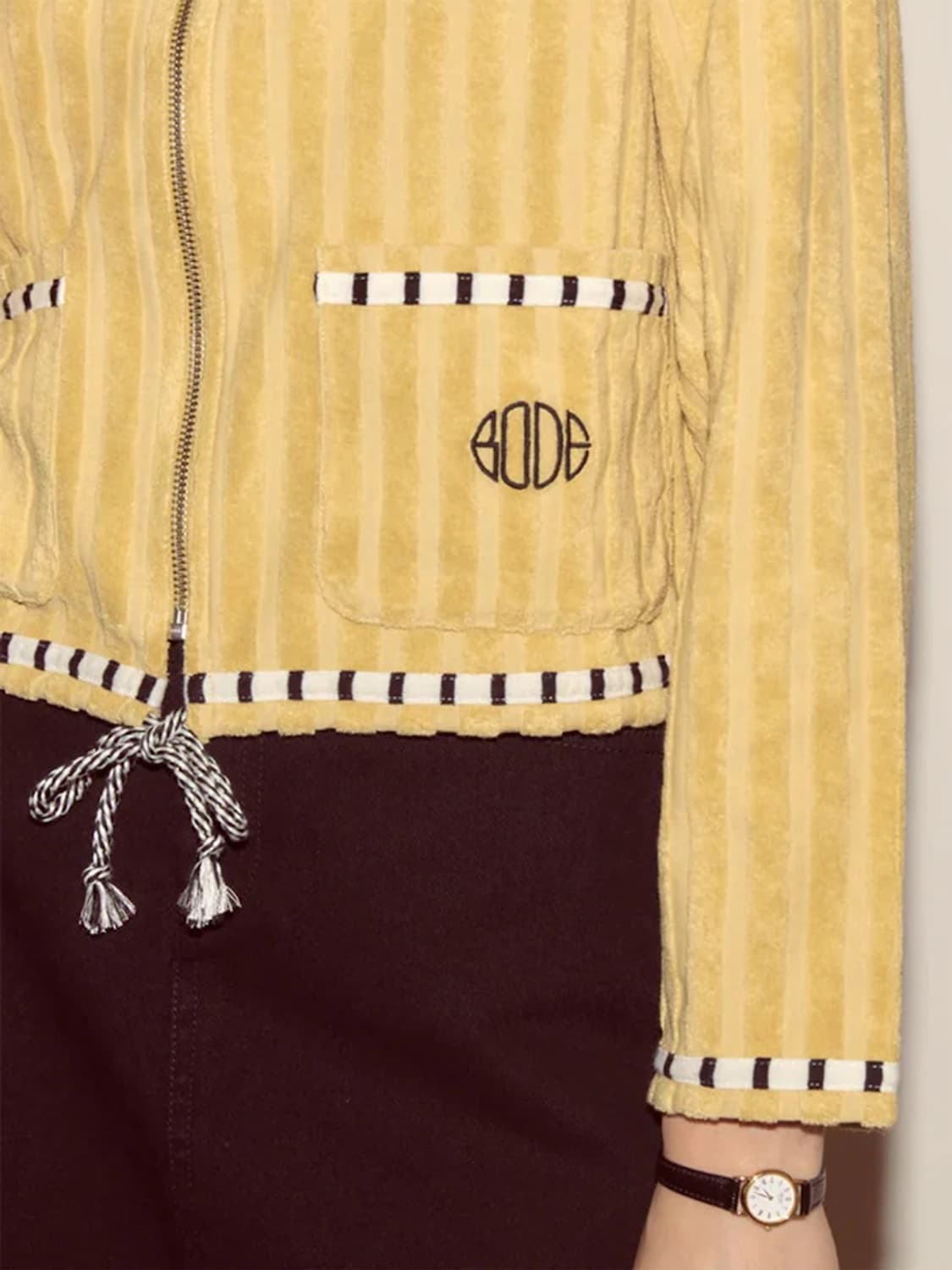 [여성용L]보디 테리 후드집업 BODE CROQUET HOODIE 상품이미지4