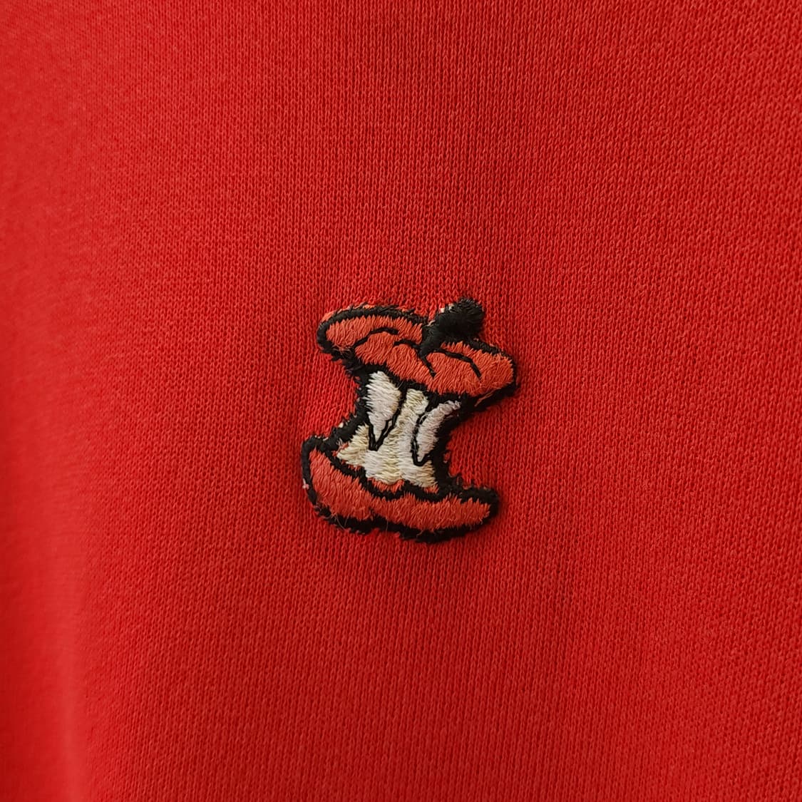 90s 헤인즈 빈티지 스웻셔츠 플레인 스웻셔츠 애플 레드 xl 상품이미지4