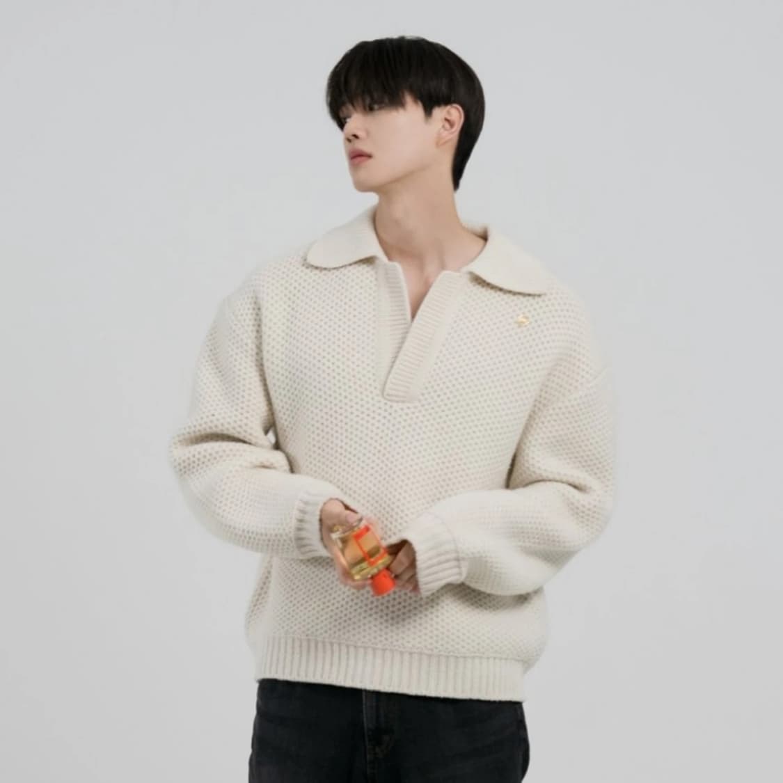 렉토 청키 케이블니트 새상품 S 상품이미지1