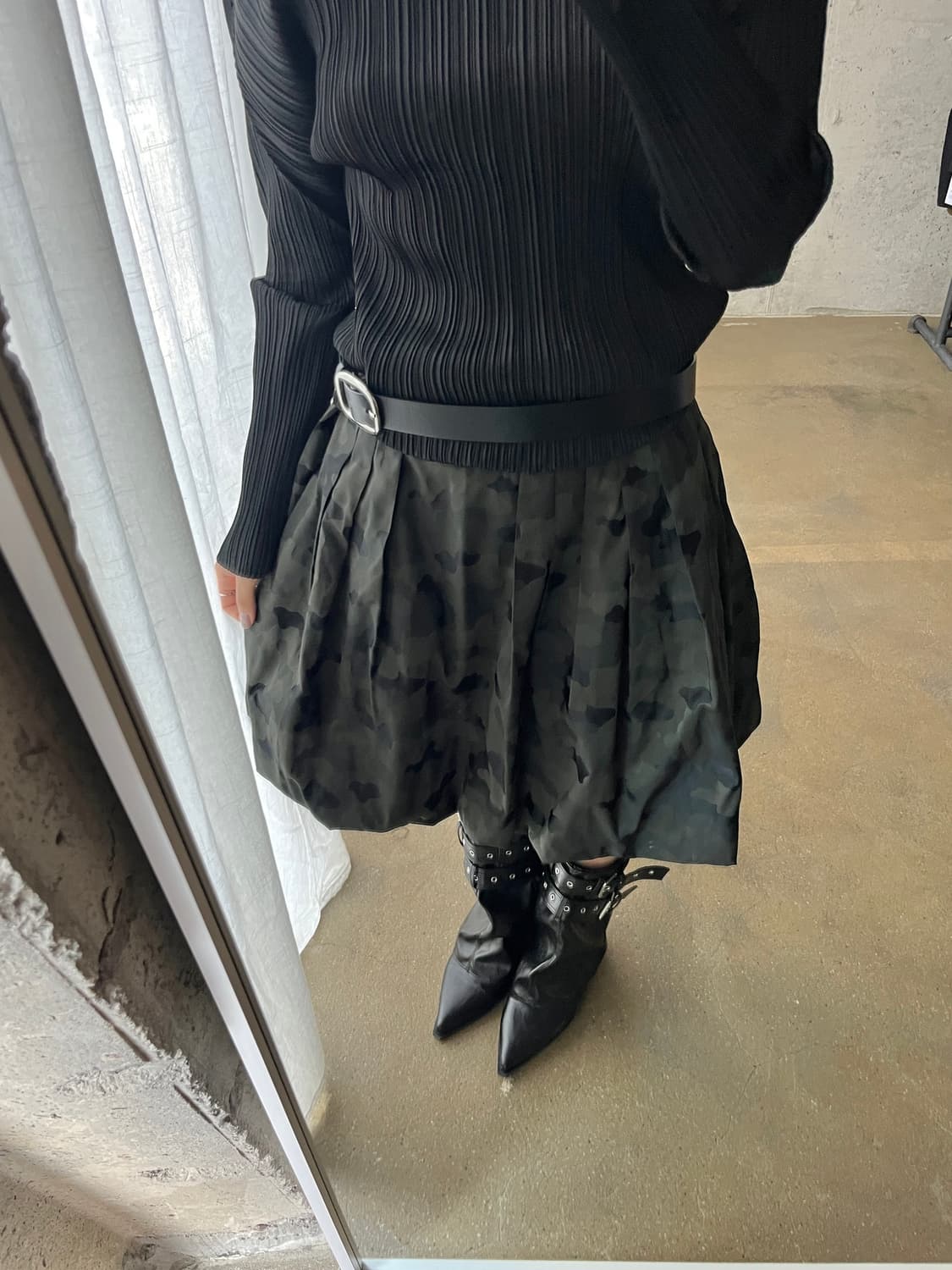 Rene 르네 카모플라쥬 벌룬 스커트 상품이미지2