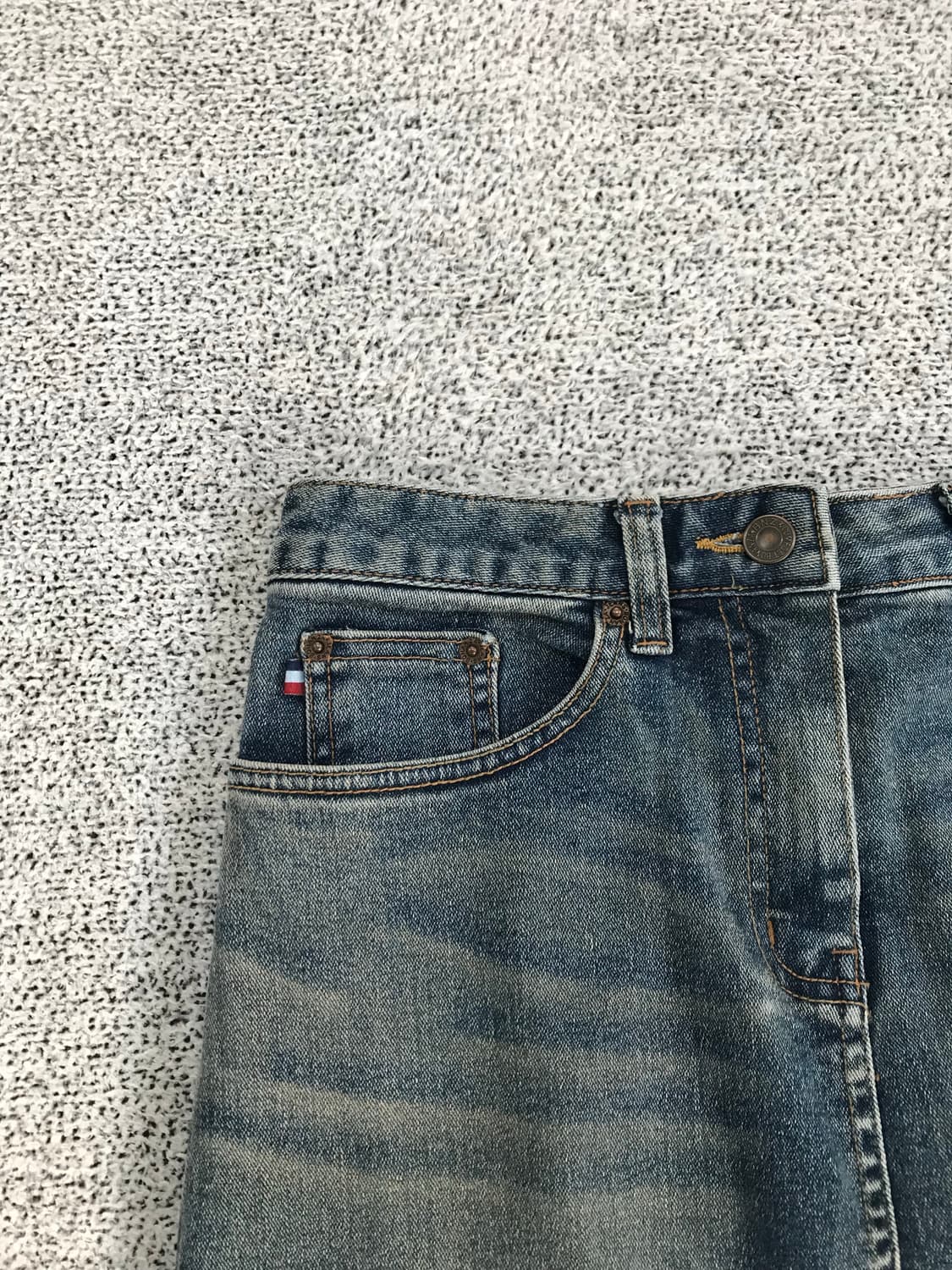 데님 롱 스커트 상품이미지7