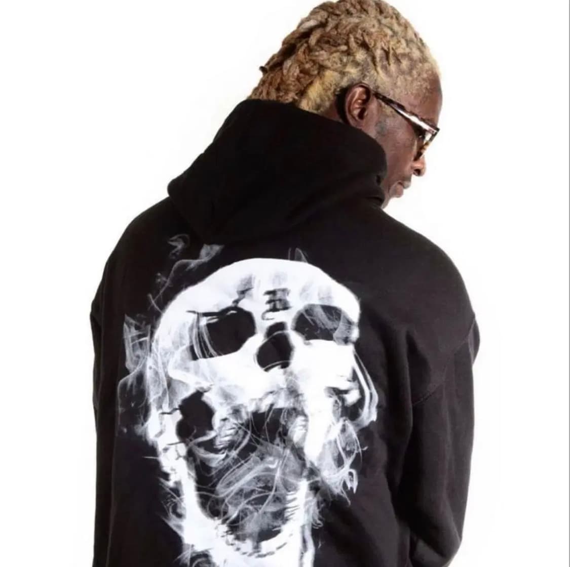 리벤지 스모크 후드 블랙 M사이즈 상품이미지1