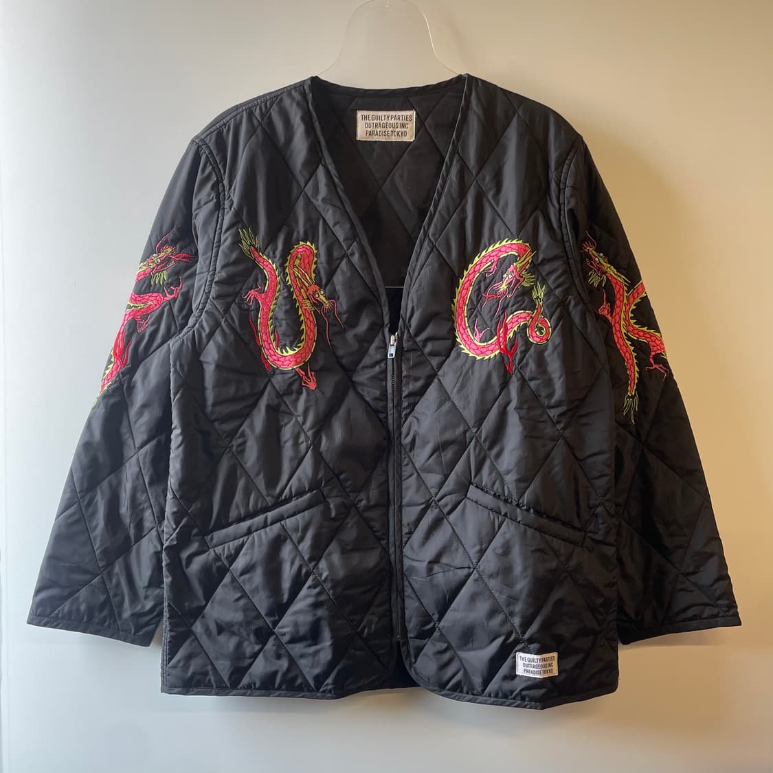 와코마리아 용자수 퀼팅자켓 상품이미지1