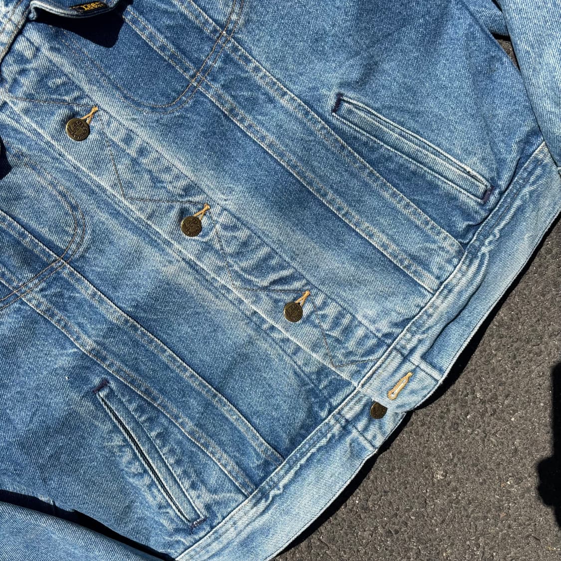 올드 리 데님 트러커 자켓 상품이미지5