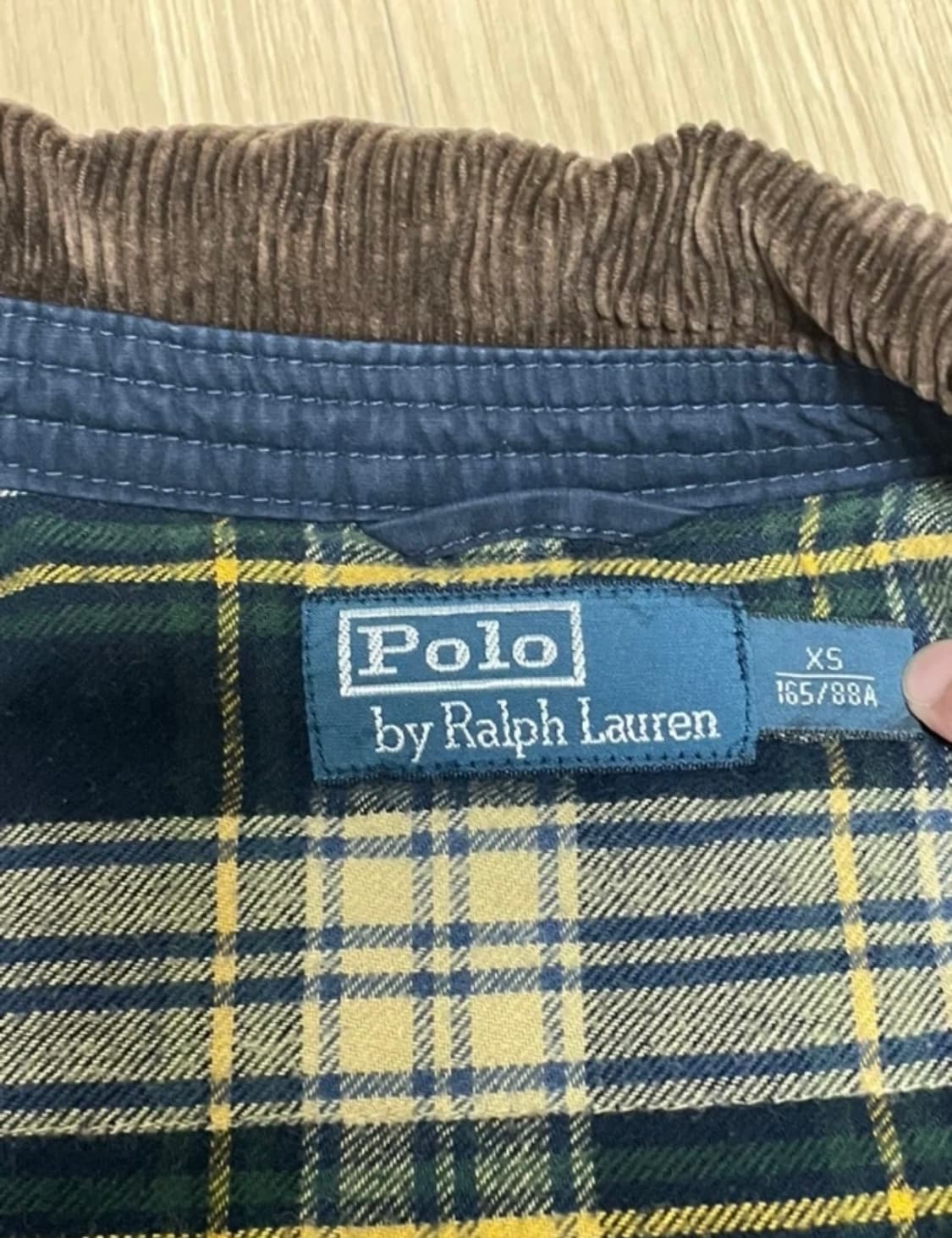 폴로 랄프로렌 네이비 블루종 자켓 xs 상품이미지6