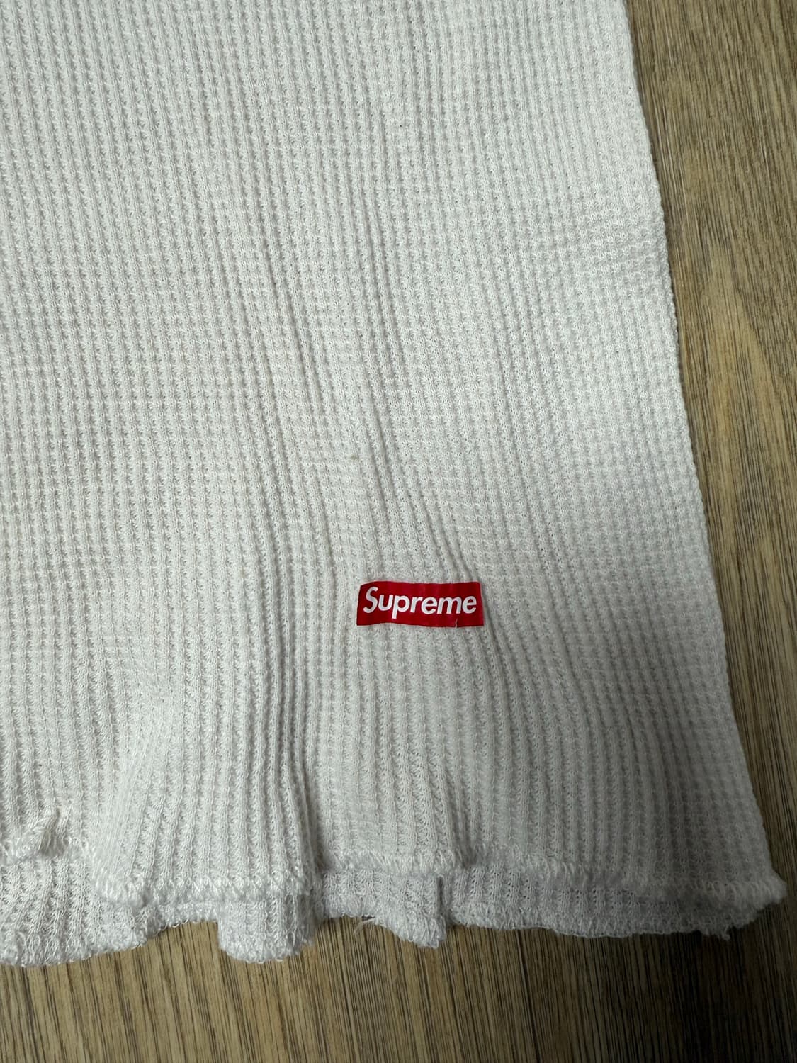 슈프림 헤인즈 써멀 와플 크루넥 플레인 롱슬리브M 상품이미지2