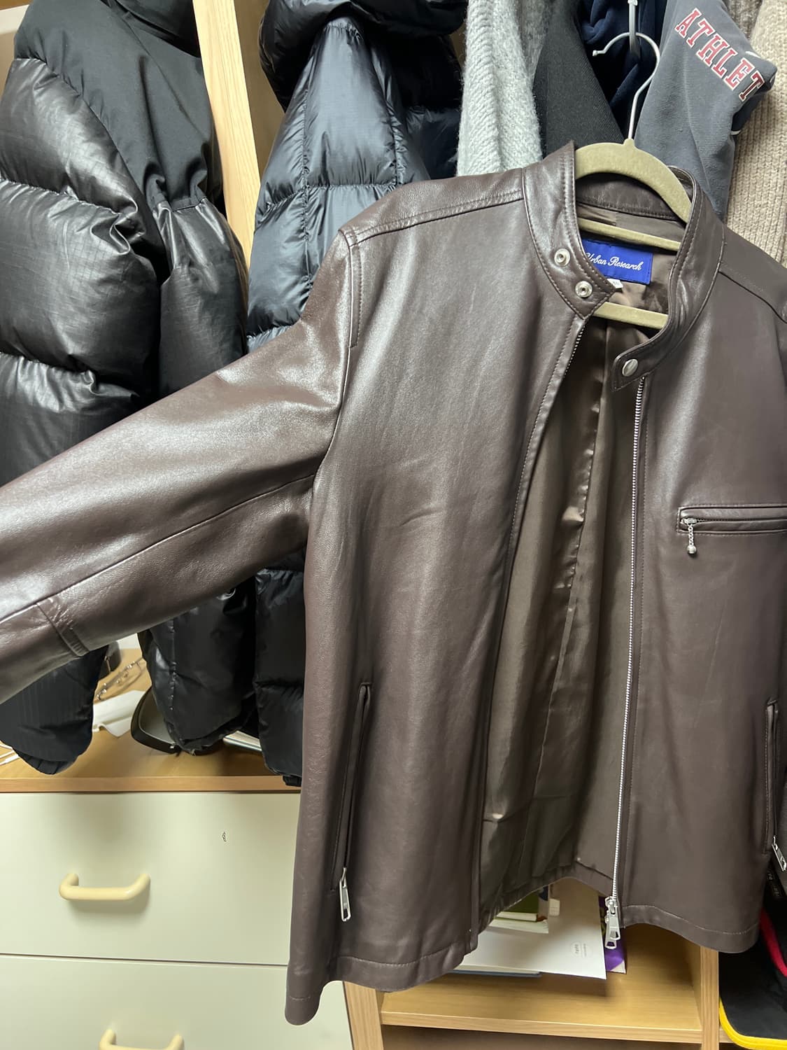 어반리서치 라이더 레더 자켓 상품이미지3