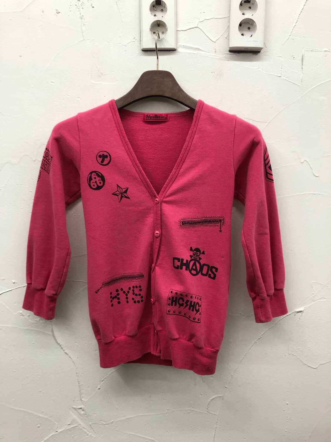 히스테릭 글래머 코튼 가디건 상품이미지1