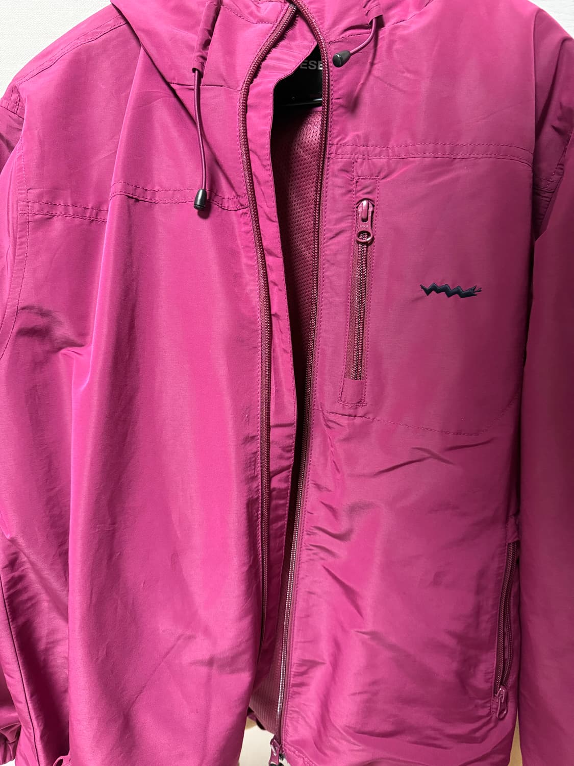 예스아이씨 윈드브레이커 바람막이 바이올렛 S 상품이미지2