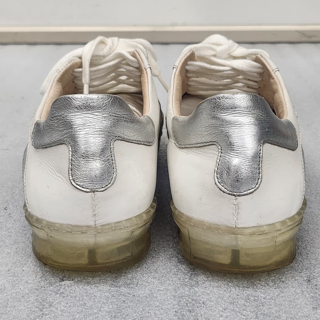 이태리산 A.S. 98 가죽 스니커즈 화이트 250mm 상품이미지4