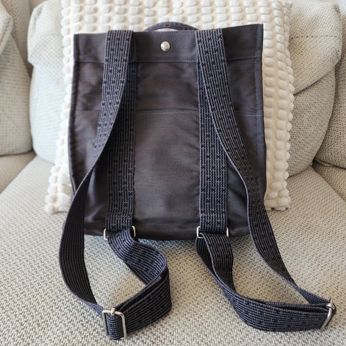 상태최상 에르메스 후루토 MM 엘라인 백팩 그레이 상품이미지3