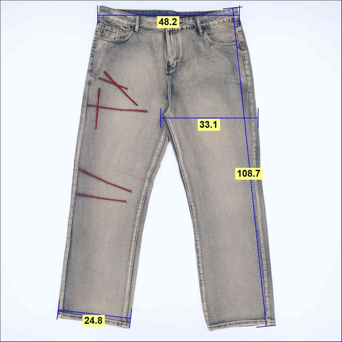 XXXL 빈티지 청바지 0608M2 상품이미지5