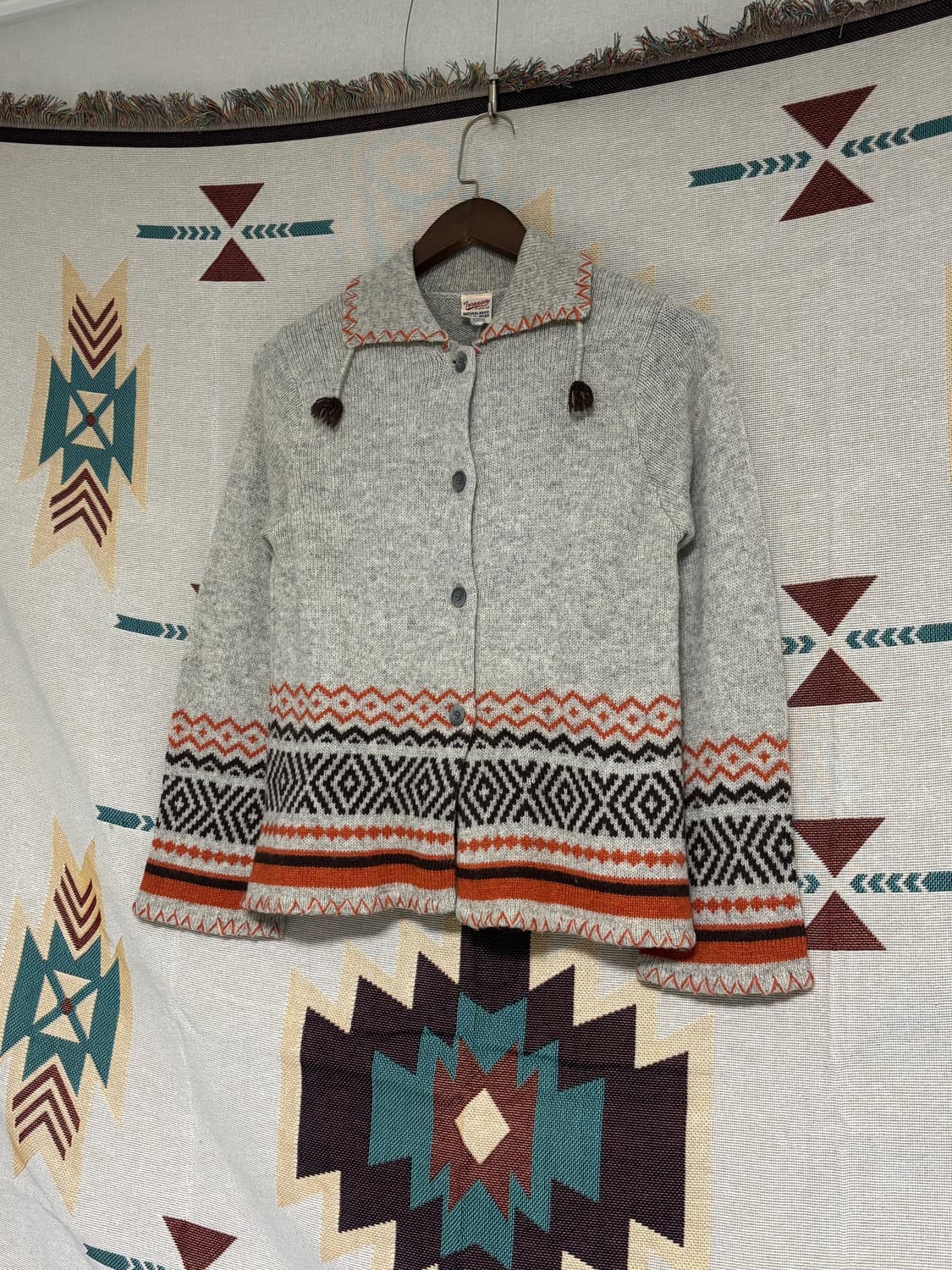 Jpn 빈티지 모리 가디건 상품이미지1