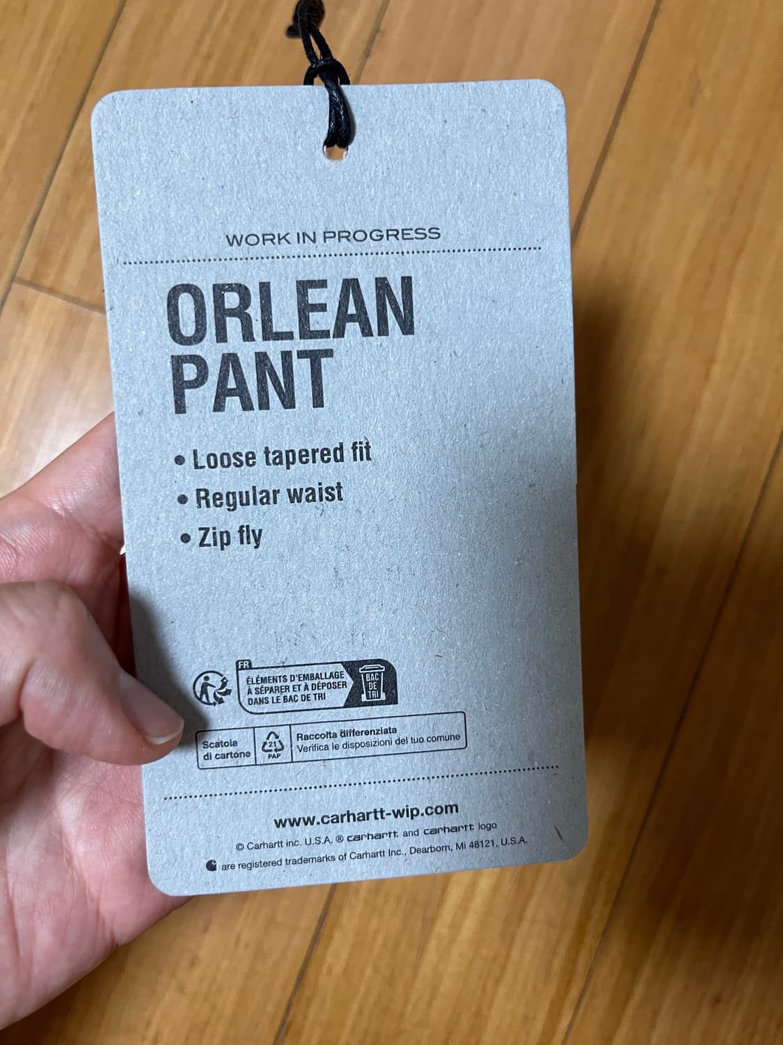 칼하트 윕 orlean blue 28 (택有) 상품이미지5