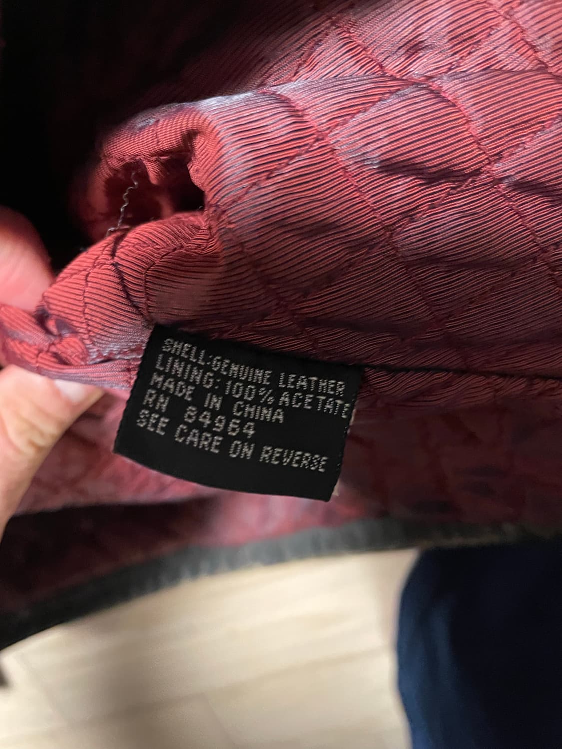 빈티지 레더 자켓 상품이미지4