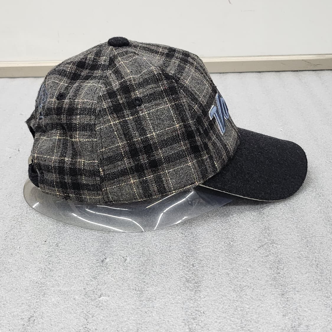 볼빅 정품 골프모자 울50% 체크패턴  프리 상품이미지4