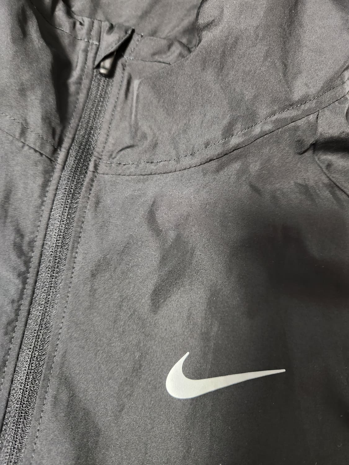 

나이키 우븐 바람막이 리펠 마일러 러닝 후드 자켓 블랙 트랙 탑 M 상품이미지4