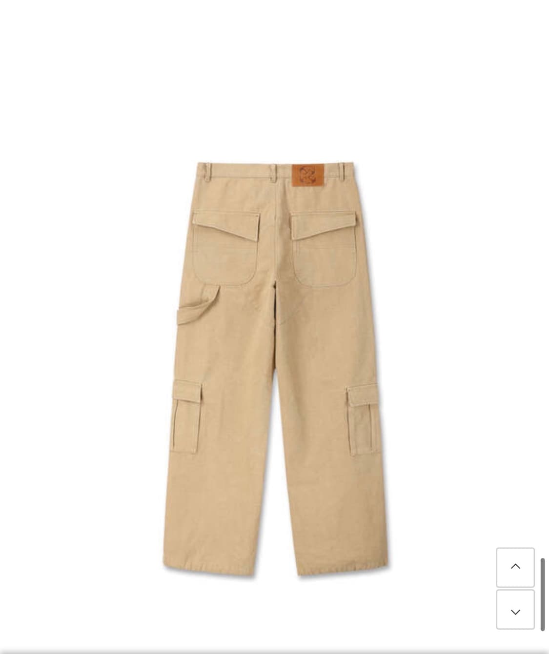 9999 포켓 와이드 카고팬츠 상품이미지4
