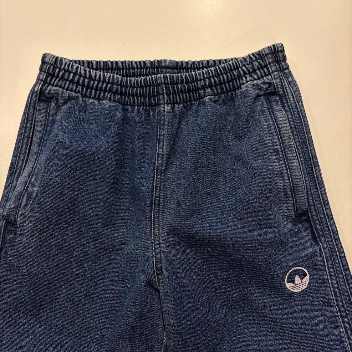 [XS] 아디다스 미드 웨이스트 데님 트랙 팬츠 D855 상품이미지3