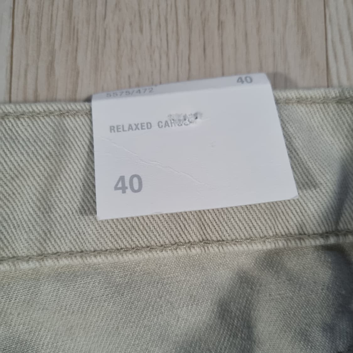 [31 32] 자라 유틸리티 멀티포켓 카고팬츠 연베이지 5575/472 상품이미지9