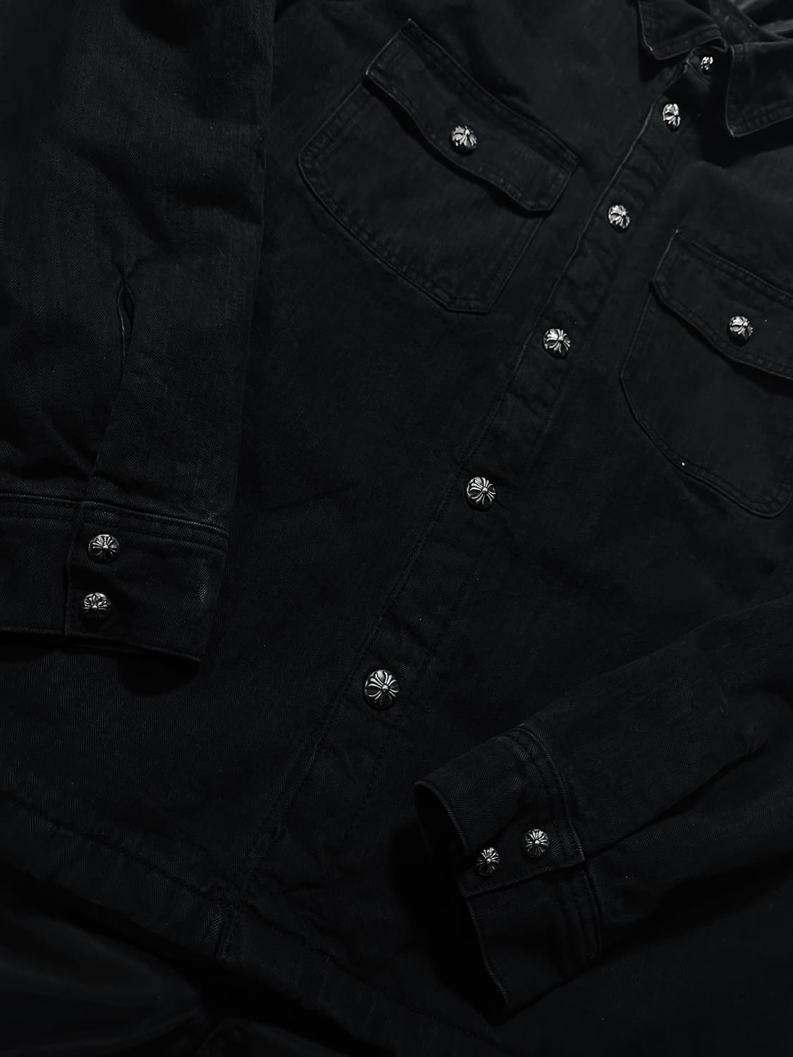 [L] 크롬하츠 워크독 블랙 자켓 내피Ver 상품이미지1