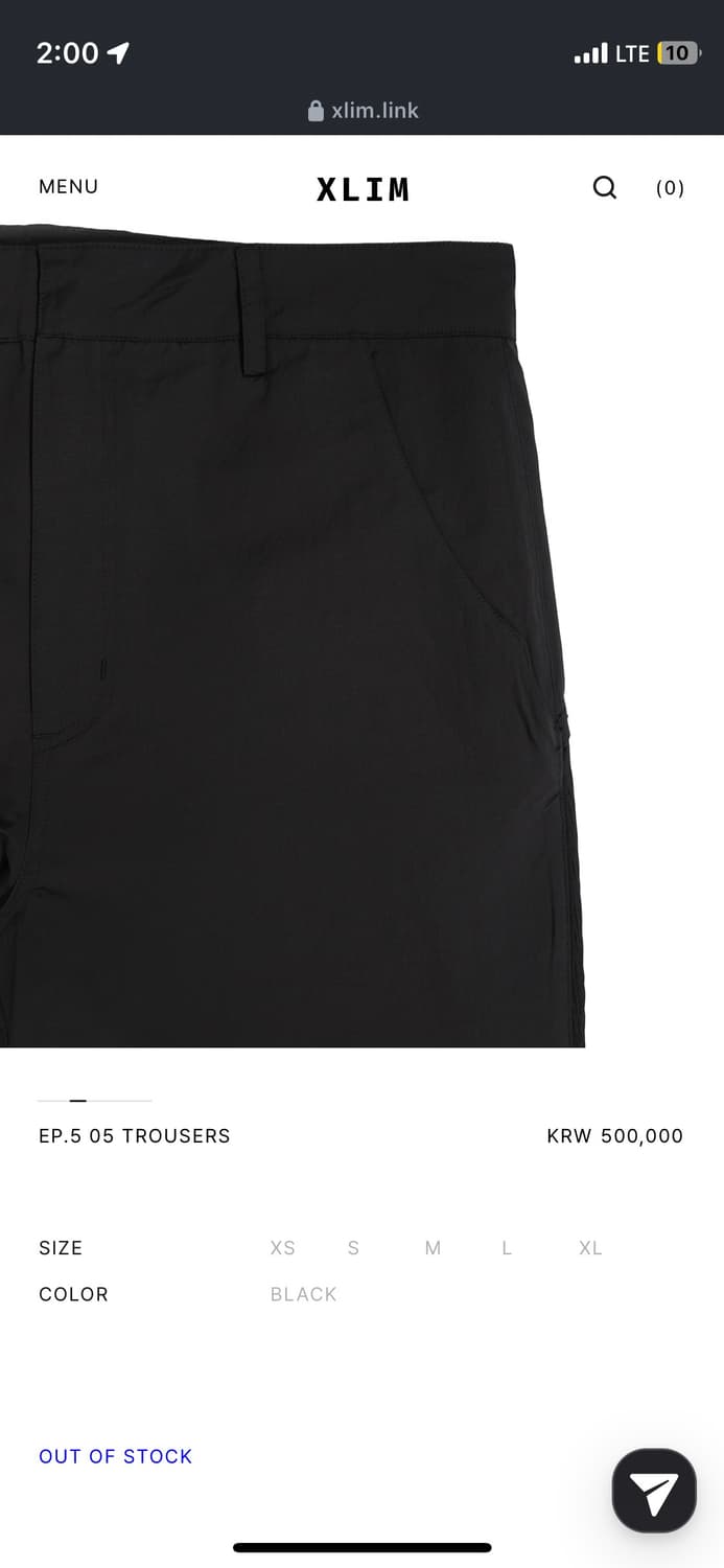 엑슬림 EP.5 05 TROUSERS 상품이미지3