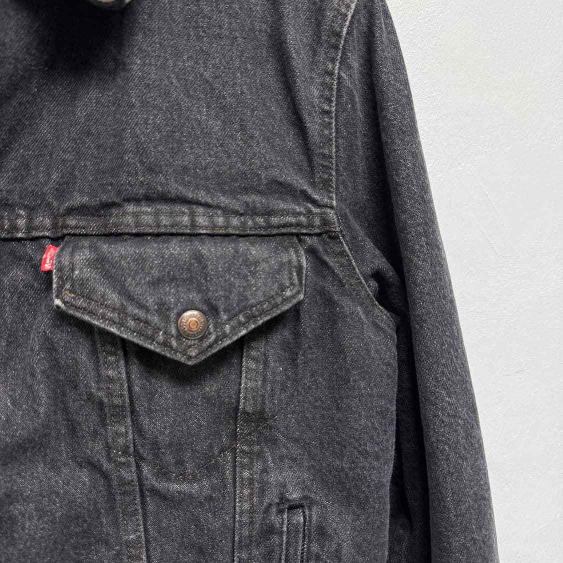 80S 리바이스 쉐르파 흑청 상품이미지3
