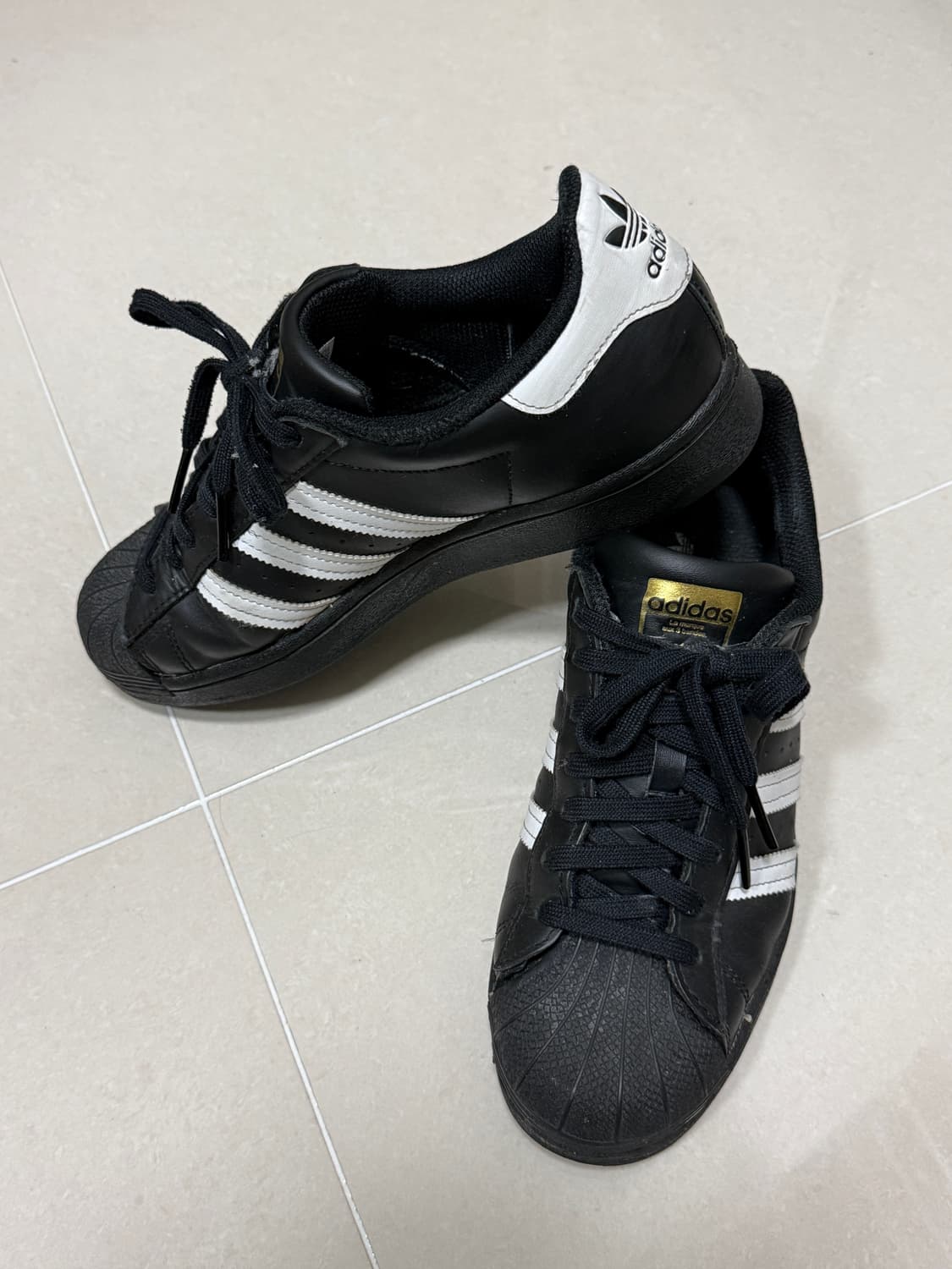 아디다스 슈퍼스타 블랙 255 상품이미지2