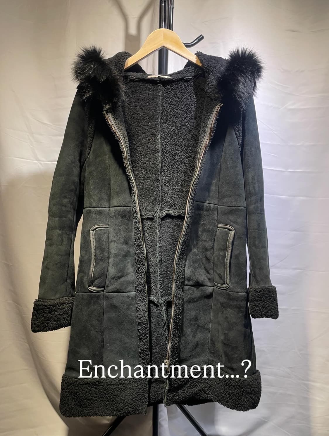 Enchantment…? Fur trim long mustang (38) 상품이미지1