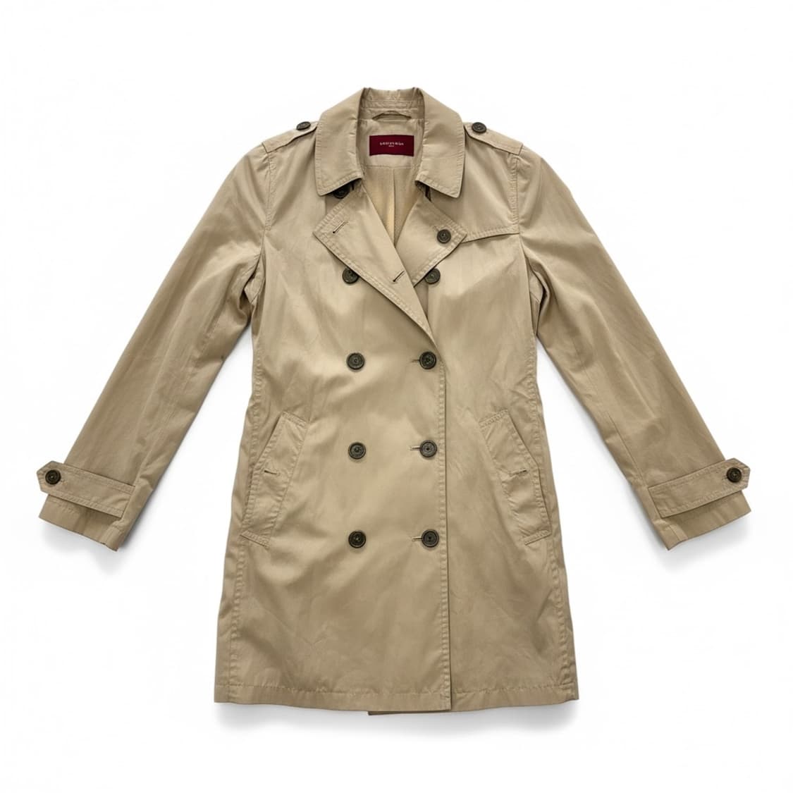 버버리 런던 베이지 트렌치 코트S 상품이미지1