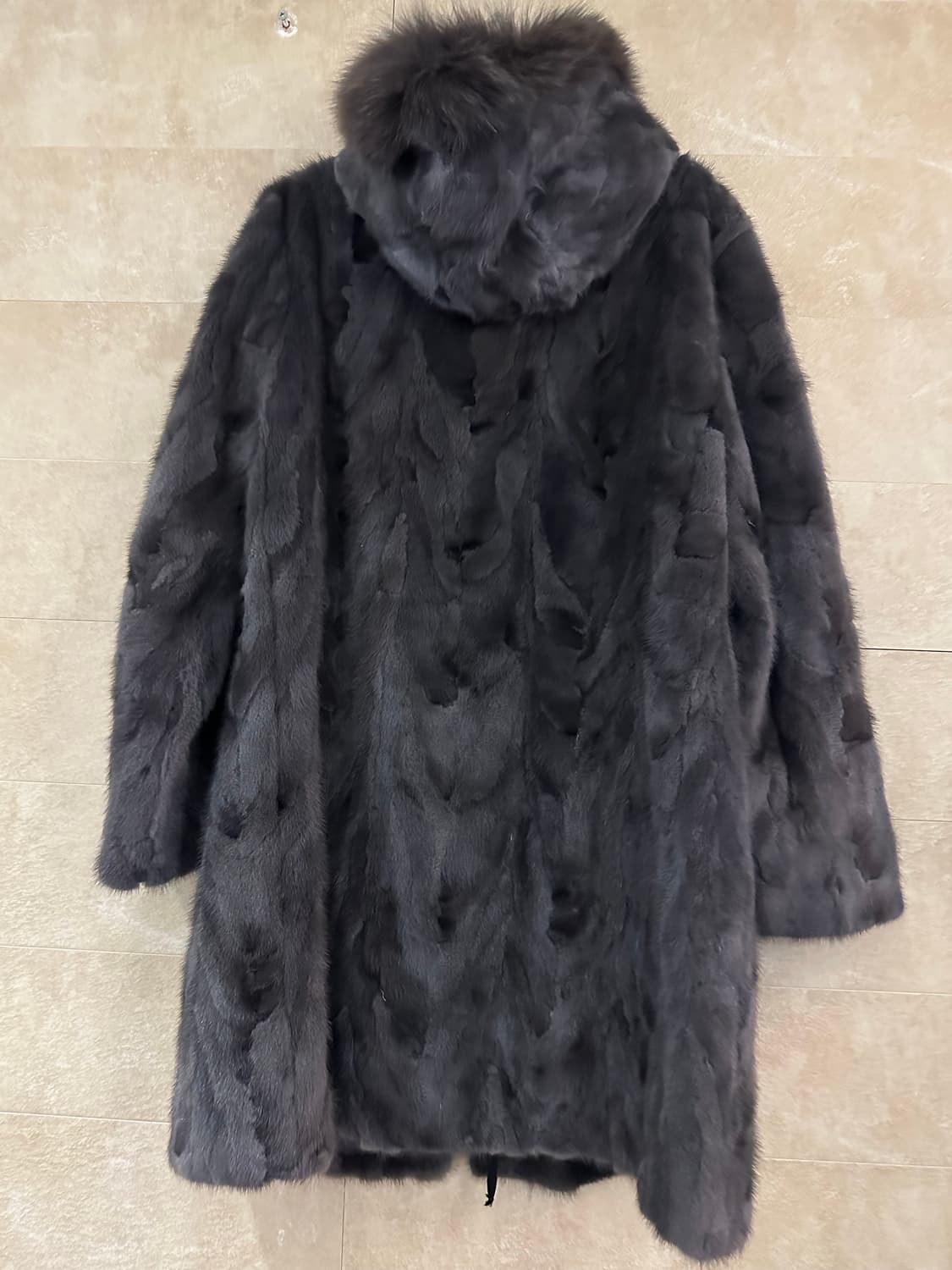 마리엘라로사티 그레이 밍크 코트 상품이미지7