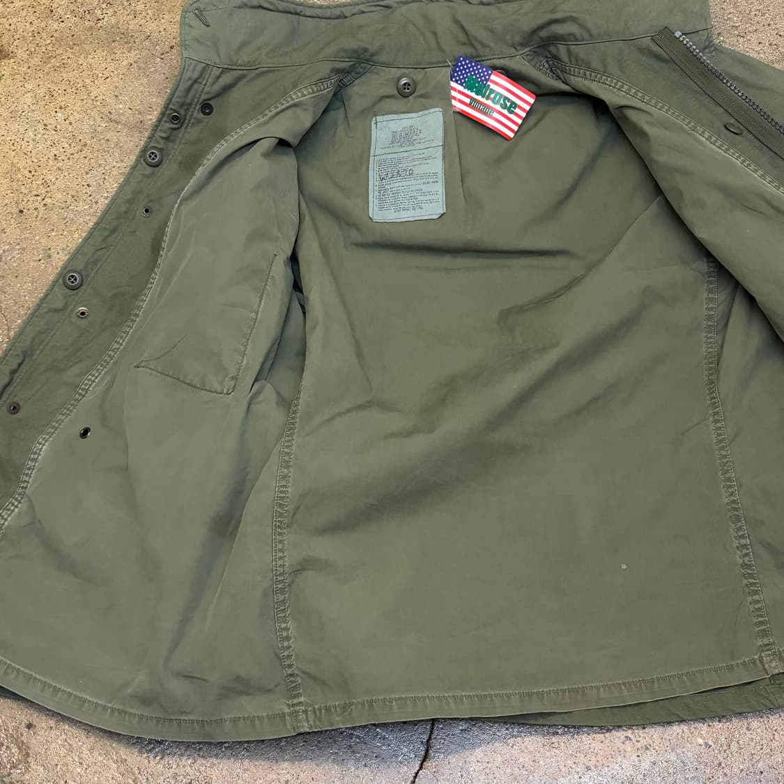 새상품급 USA 미군 밀리터리 2세대 M65 필드자켓 야상 상품이미지6
