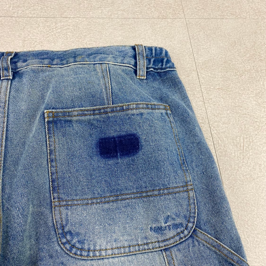 노티카 재팬 밴딩 카펜터 루즈핏 데님 진 (34) 상품이미지3