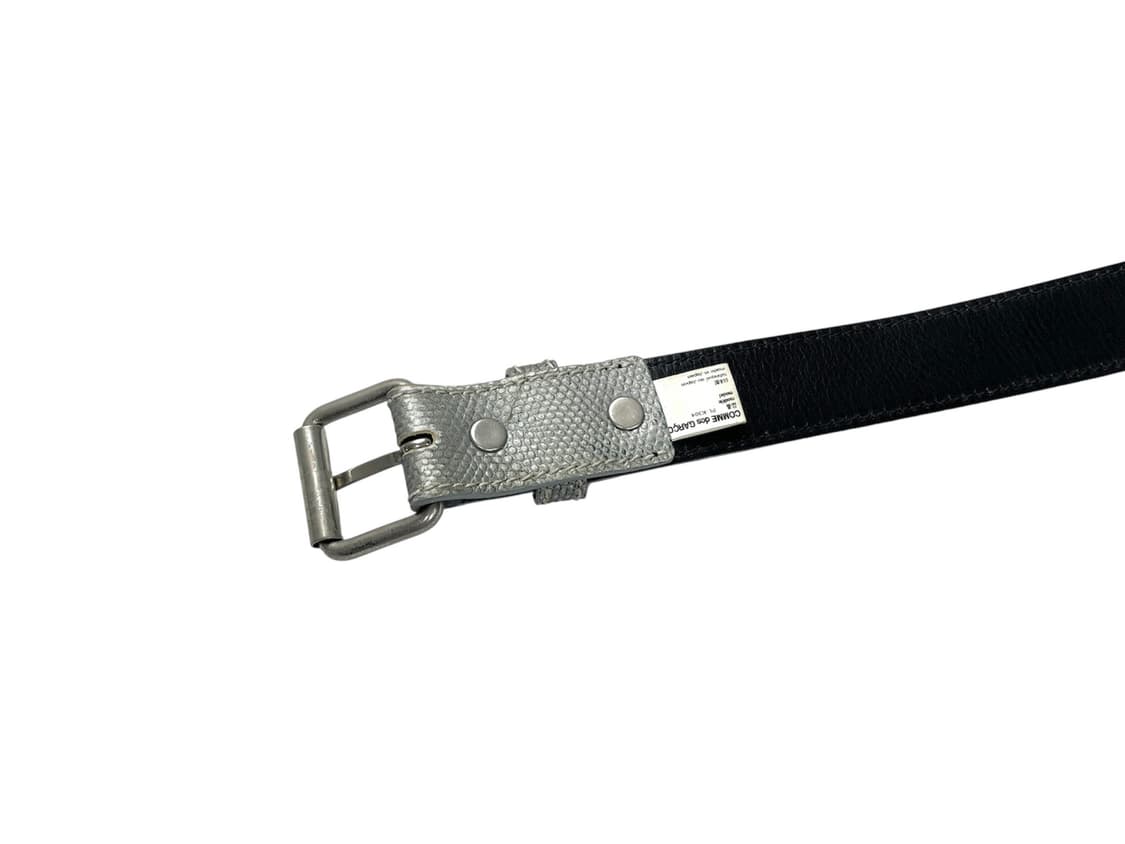 lizard embossed leather belt 상품이미지7