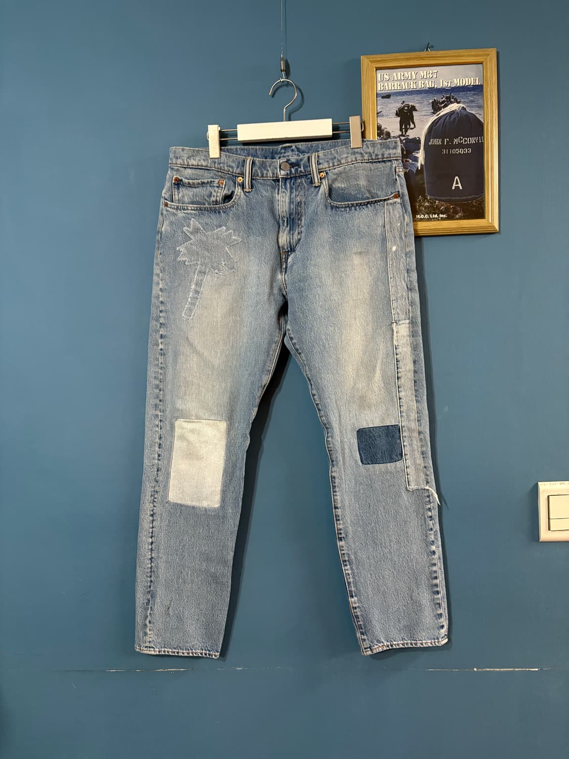00‘s vtg Levis 502 Custom denim pant. 상품이미지1
