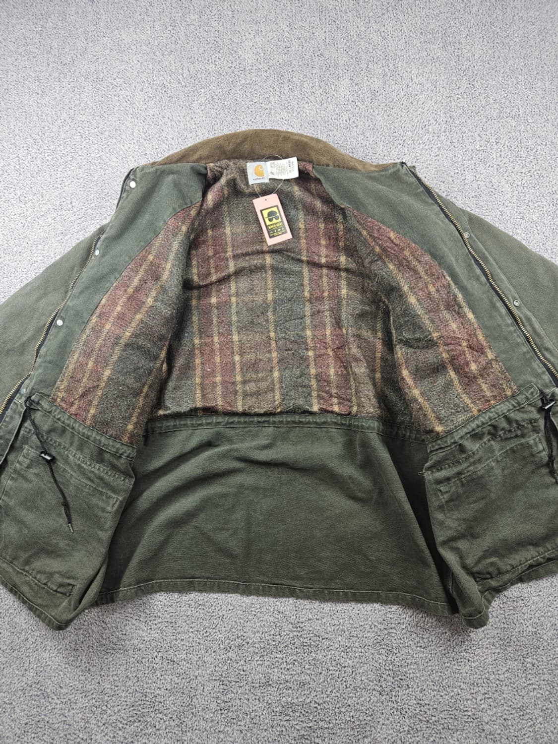 90's USA 칼하트 PB1366 초어 자켓 (2XL) / 10603 상품이미지10