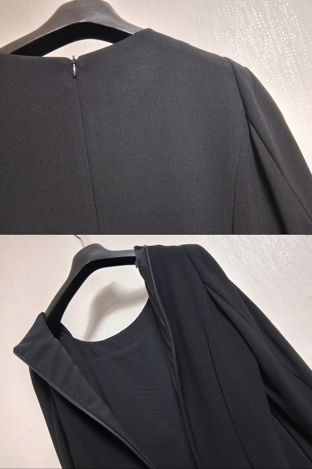 JICOTT 지코트 블랙 미디 원피스 스팽글 넥장식 55
국내  상품이미지5