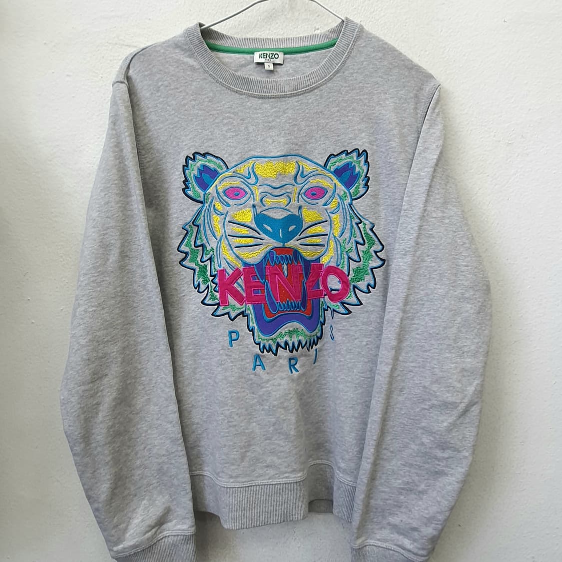 겐조 타이거자수 맨투맨 그레이 (S/90) 상품이미지1