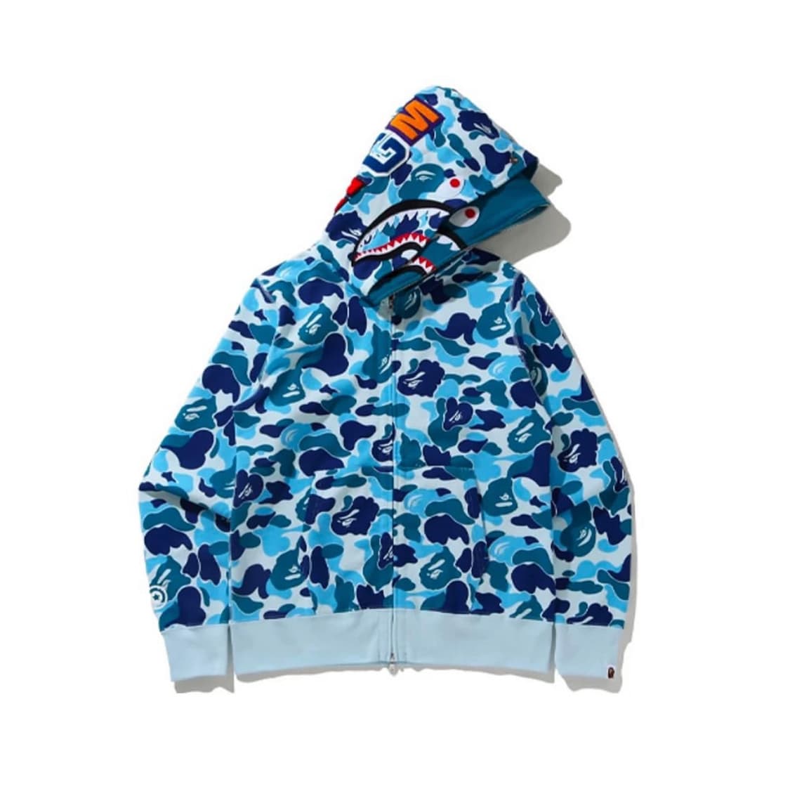 Bape Double Shark hoodie ABC 상품이미지3