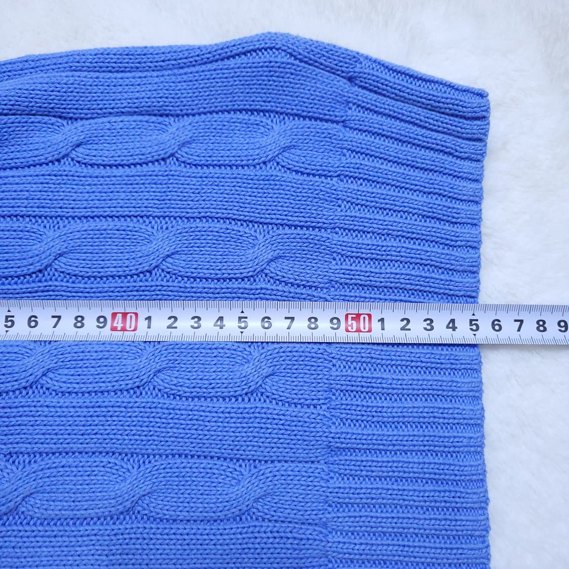 폴로 여성 꽈배기 니트 M 0328 상품이미지5